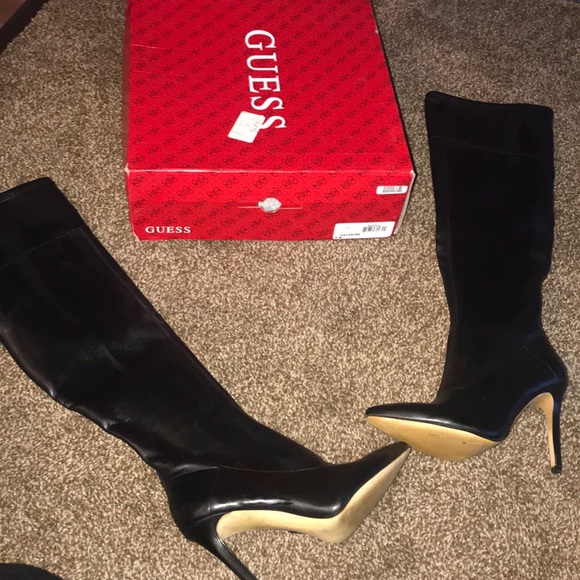 Guess Shoes Guess Heel Boots Poshmark