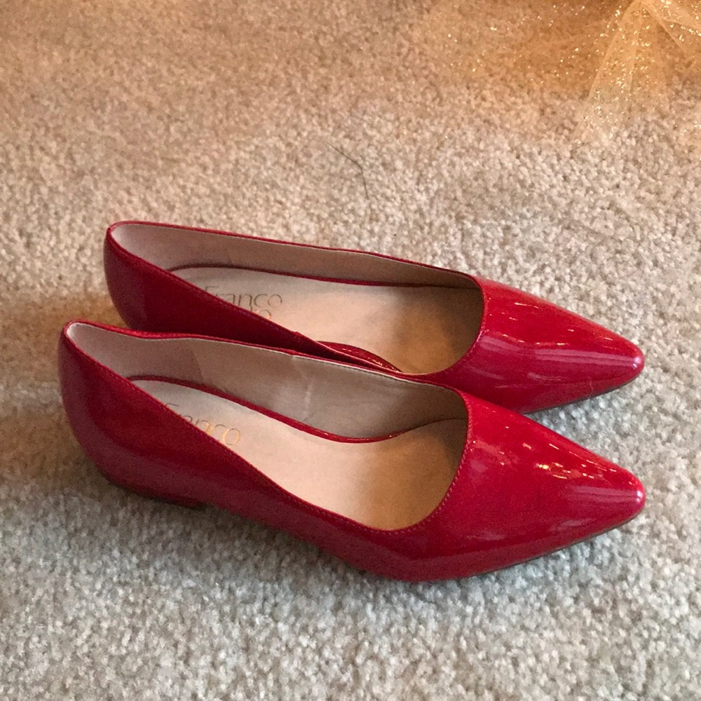 Cute red flats