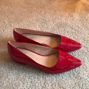 Cute red flats