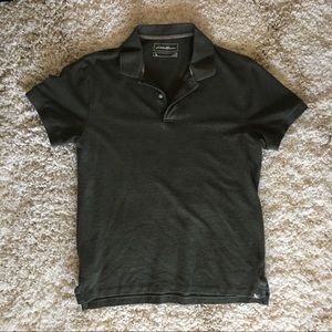 MENS EDDIE BAUER POLO / army green