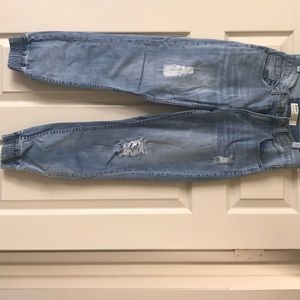 Denim Sporty Joggers