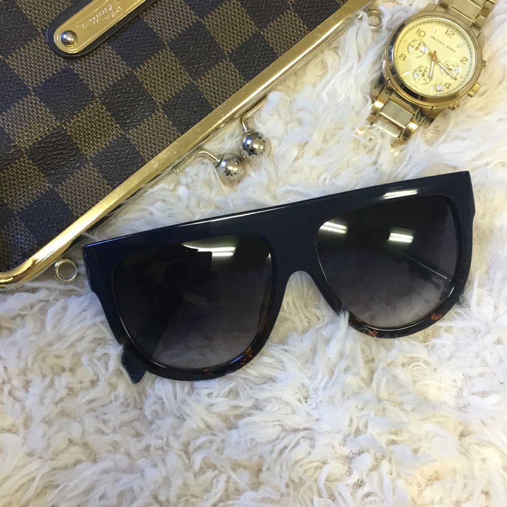 "Dark and Rich" Flat top Sunglasses