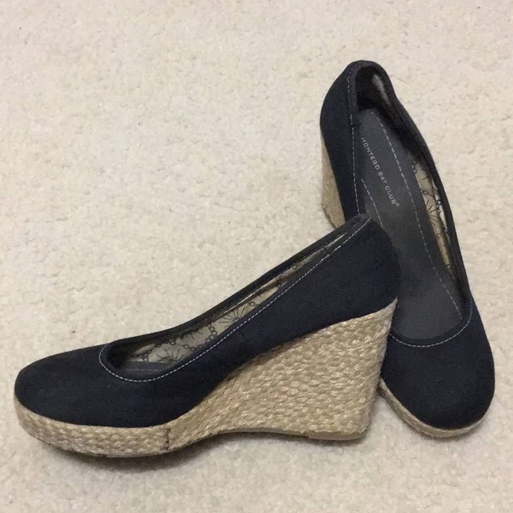 Black and Tan wedges