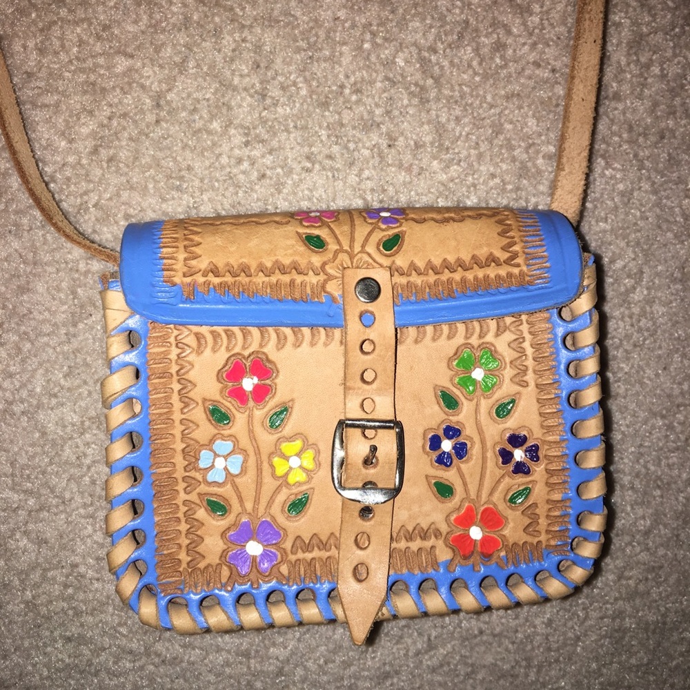 Handmade purse from Mexico🌺
