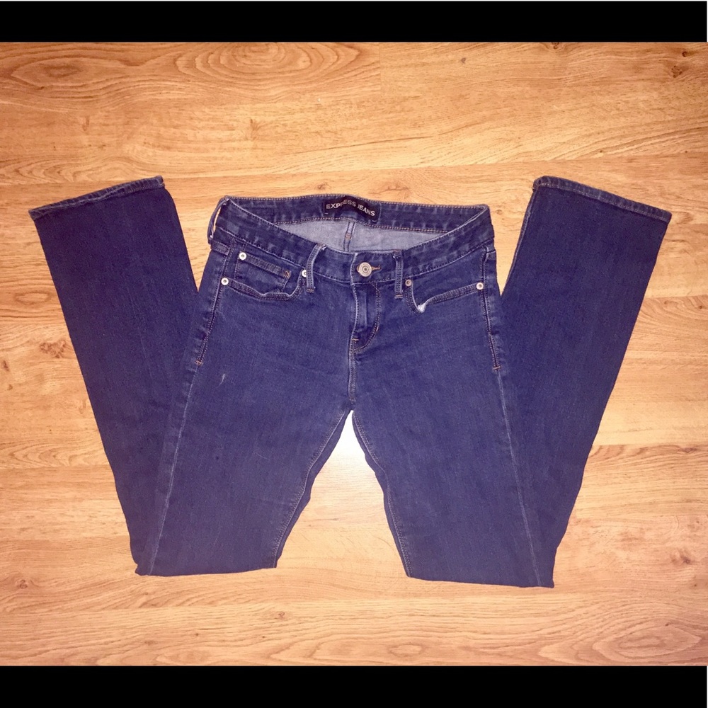 Womens Express Stella LowRise Barely Bootcut Jeans