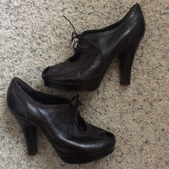 Fendi peep-toe platform heel - Picture 2 of 6