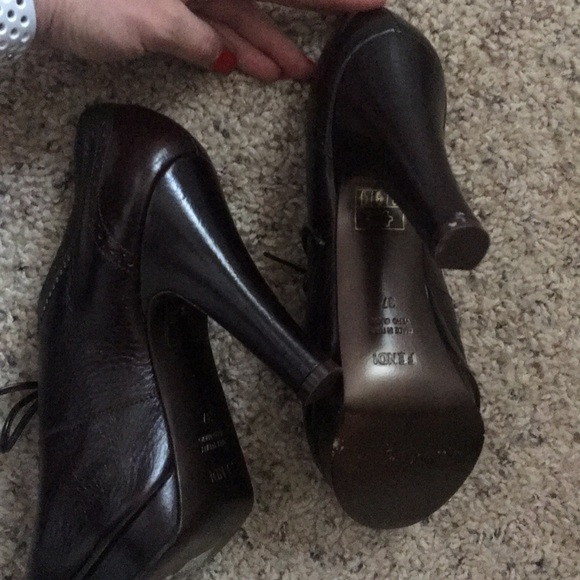 Fendi peep-toe platform heel - Picture 4 of 6