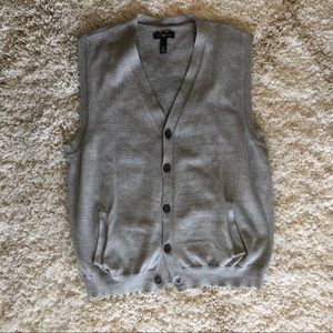 Men's Club Room button up sweater vest