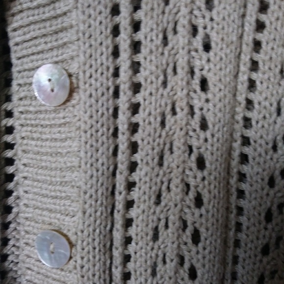 Ramie/Cotton Blend Sweater by SML Designs - Picture 4 of 5