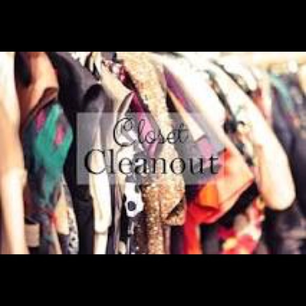 Closet cleanout SALE!