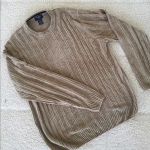 Dockers Tan Ribbed Sweater