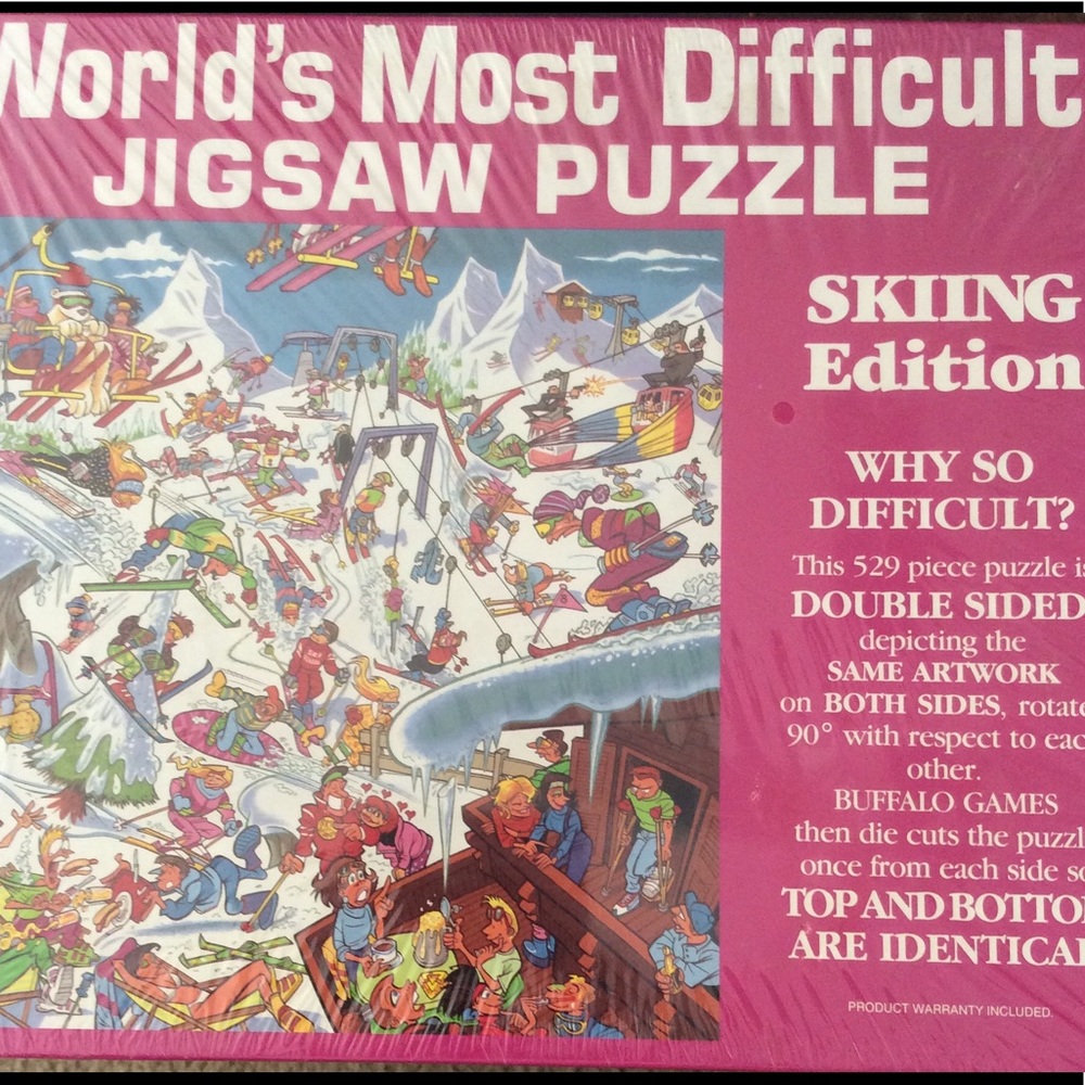 World’s Most Difficult Jigsaw Puzzle NIB.
