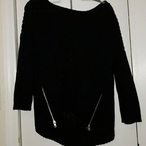 Express Sweater With Zippers