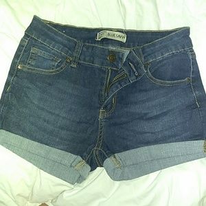 Denim shorts
