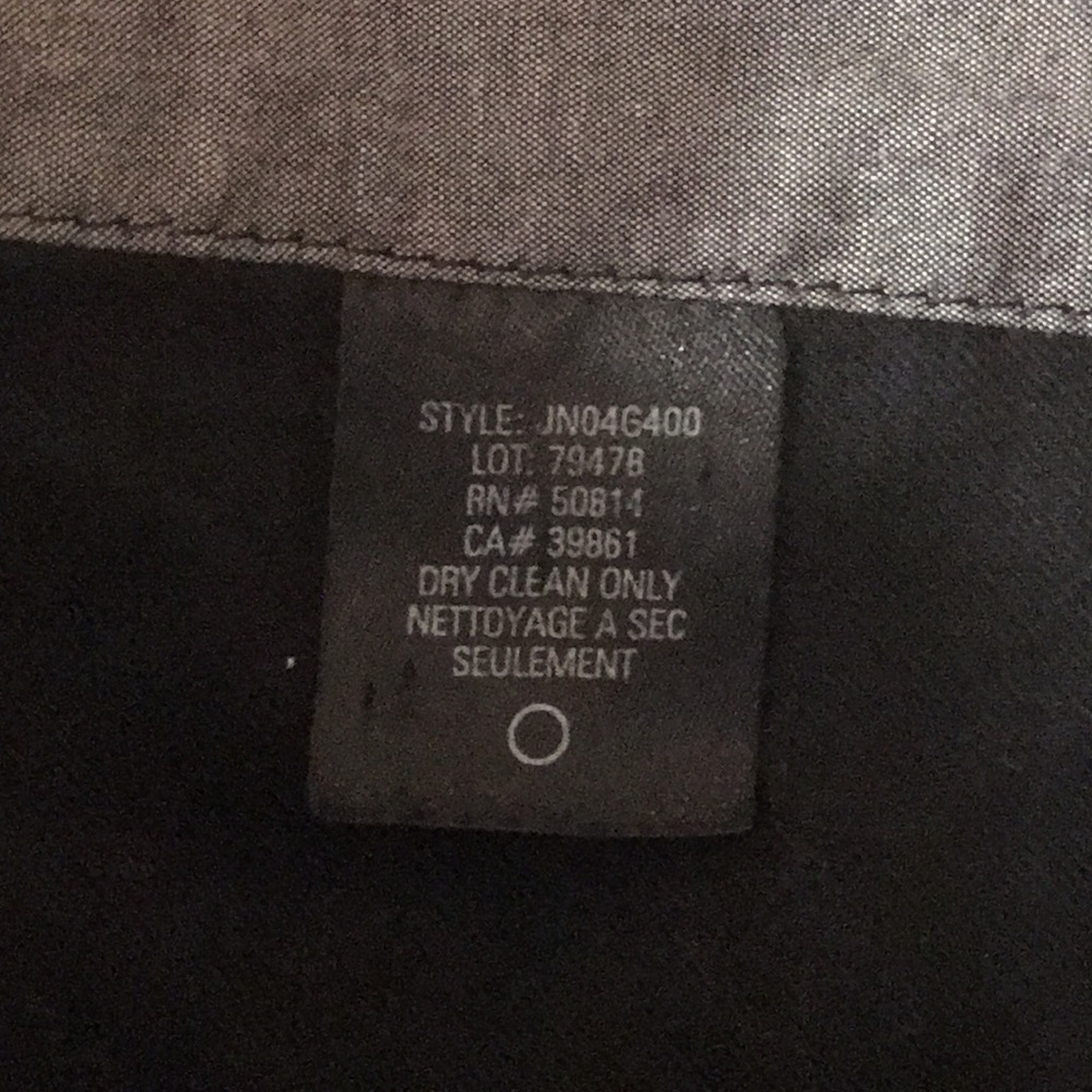 Elie Tahari 2 tone black and navy men’s sz S - Picture 7 of 7