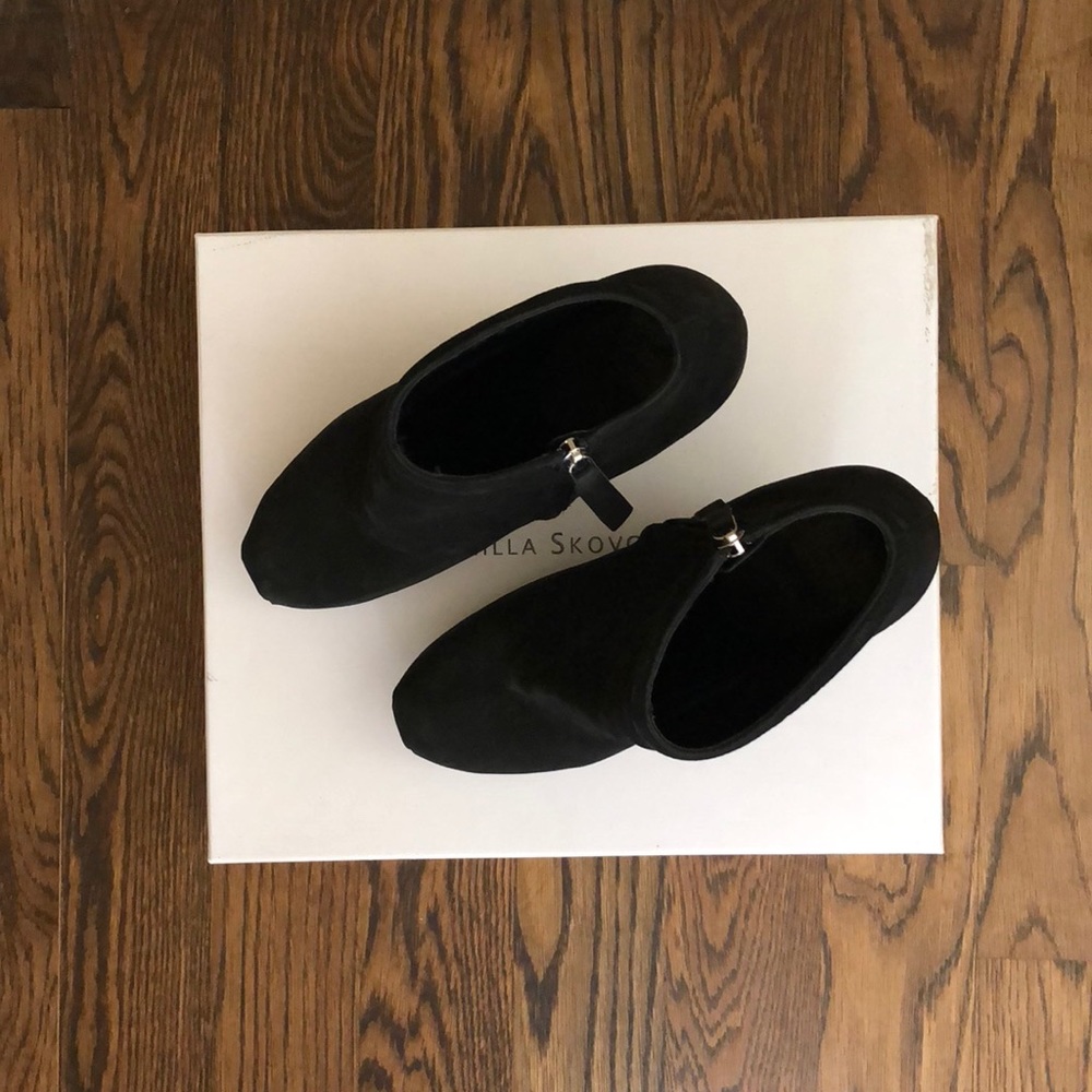 Camilla Skovgaard ankle wedge boots gently used