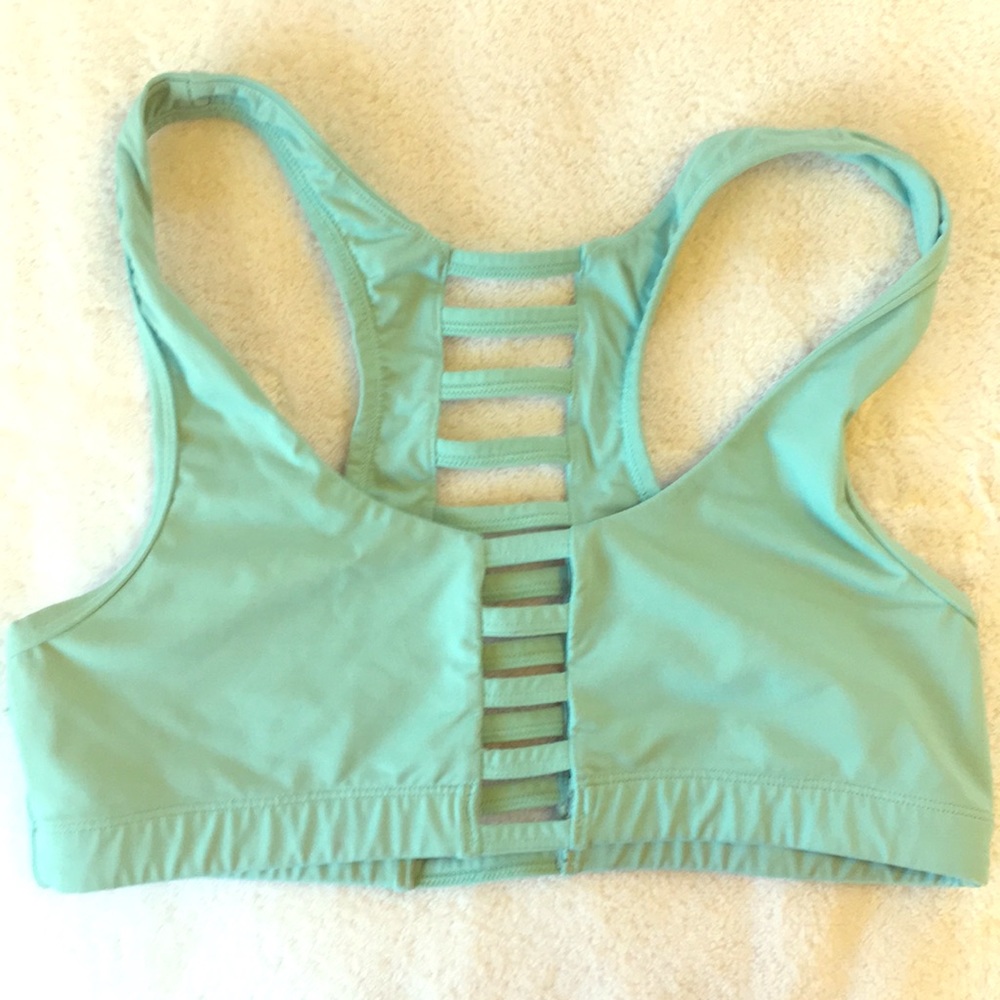 PINK- Victoria’s Secret Caged sports bra