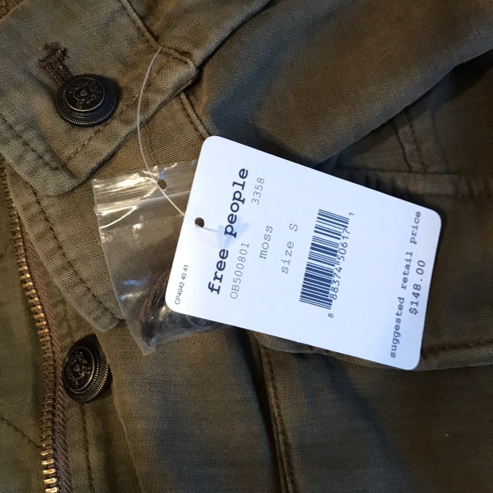 SOLD Free People Not Your Brothers Surplus Jacket - Picture 6 of 7