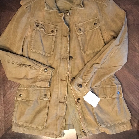 SOLD Free People Not Your Brothers Surplus Jacket - Picture 5 of 7