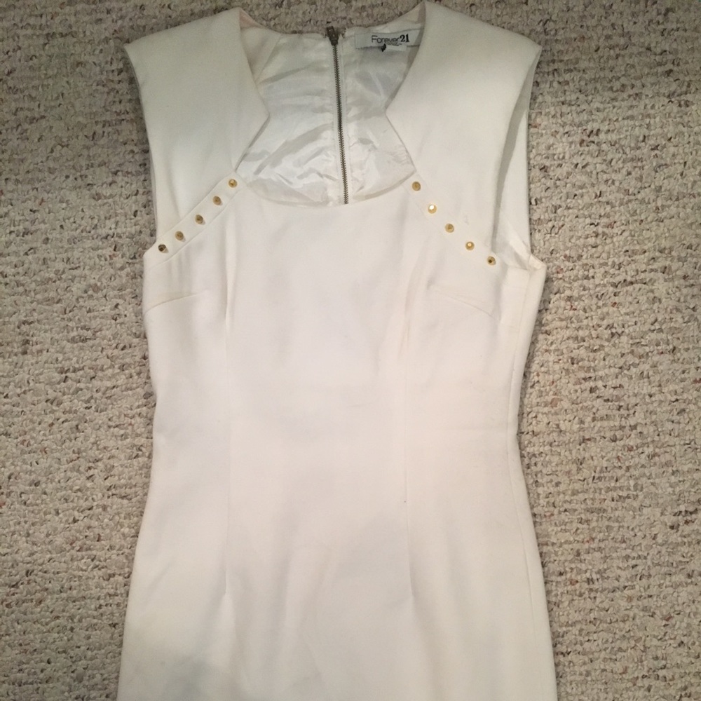 Cute white club dress