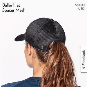 Lululemon Cap (still have tag) Baller Spacer Mesh