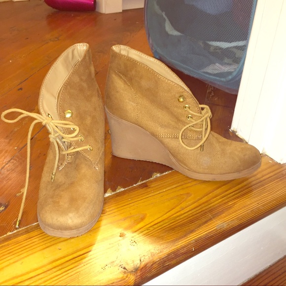 Brown Booties - Picture 1 of 2