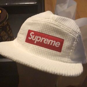 Supreme camp cap waffle