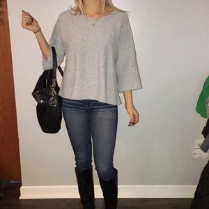 Loft Crop sleeve sweater