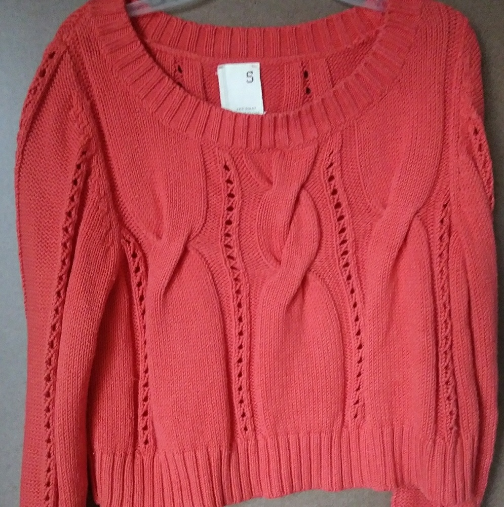 Anthropologie's Far Away From Close Cropped Sweate