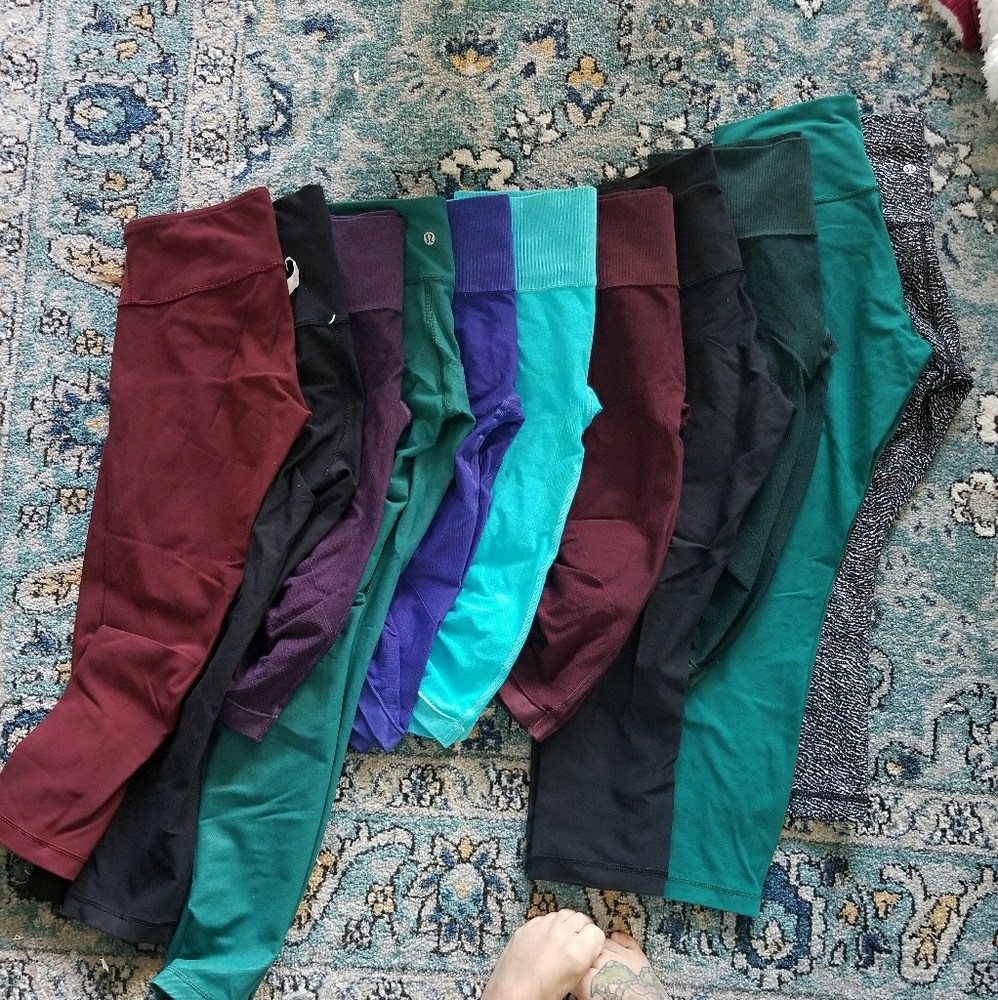 Lulu lemon leggings, open trades!!