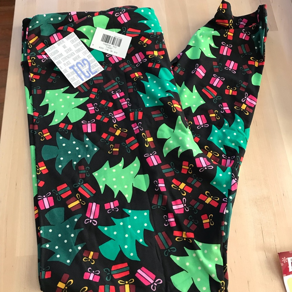 Lularoe Christmas Leggings TC2