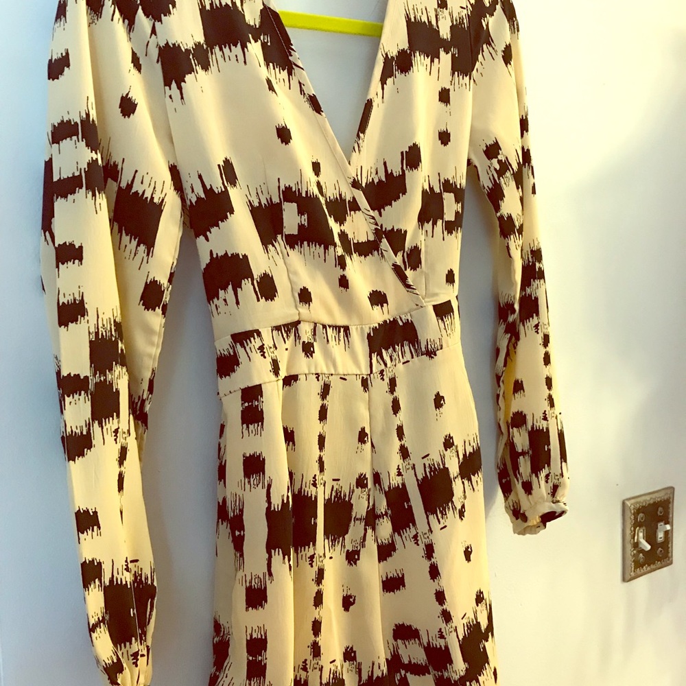 ASOS Black and White Romper