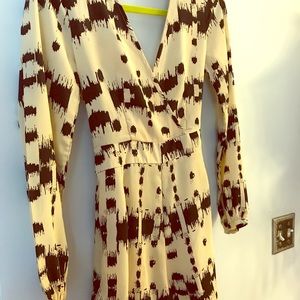 ASOS Black and White Romper