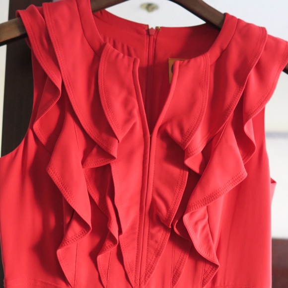 Tory Burch Elegant Red Dress - Picture 1 of 5