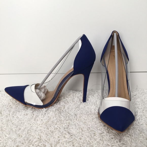 heels with clear sides