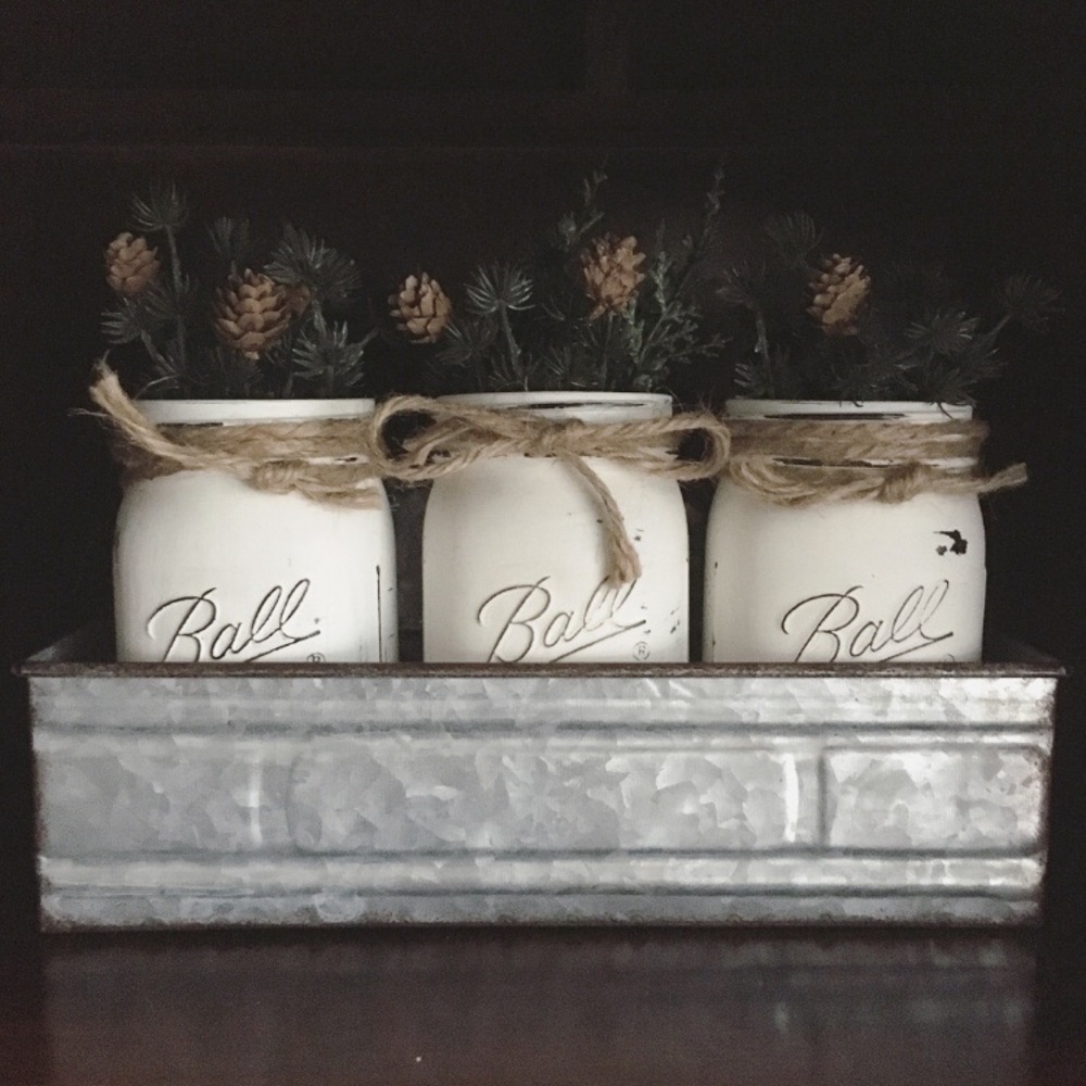 Mason jar decor