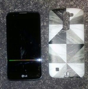 LG K7 Cell Phone & Case.