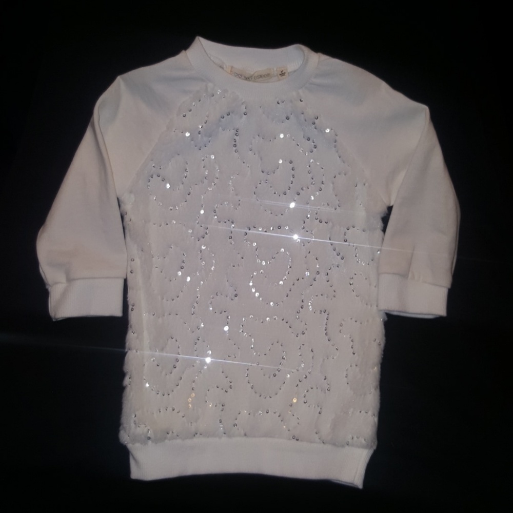 *NWOT* Toddler Girls' Soft Faux Fur Top