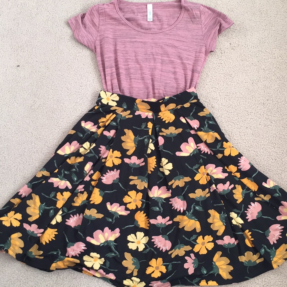 Lularoe Outfit Madison and Classic Tee