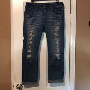 American Eagle distressed jeans
