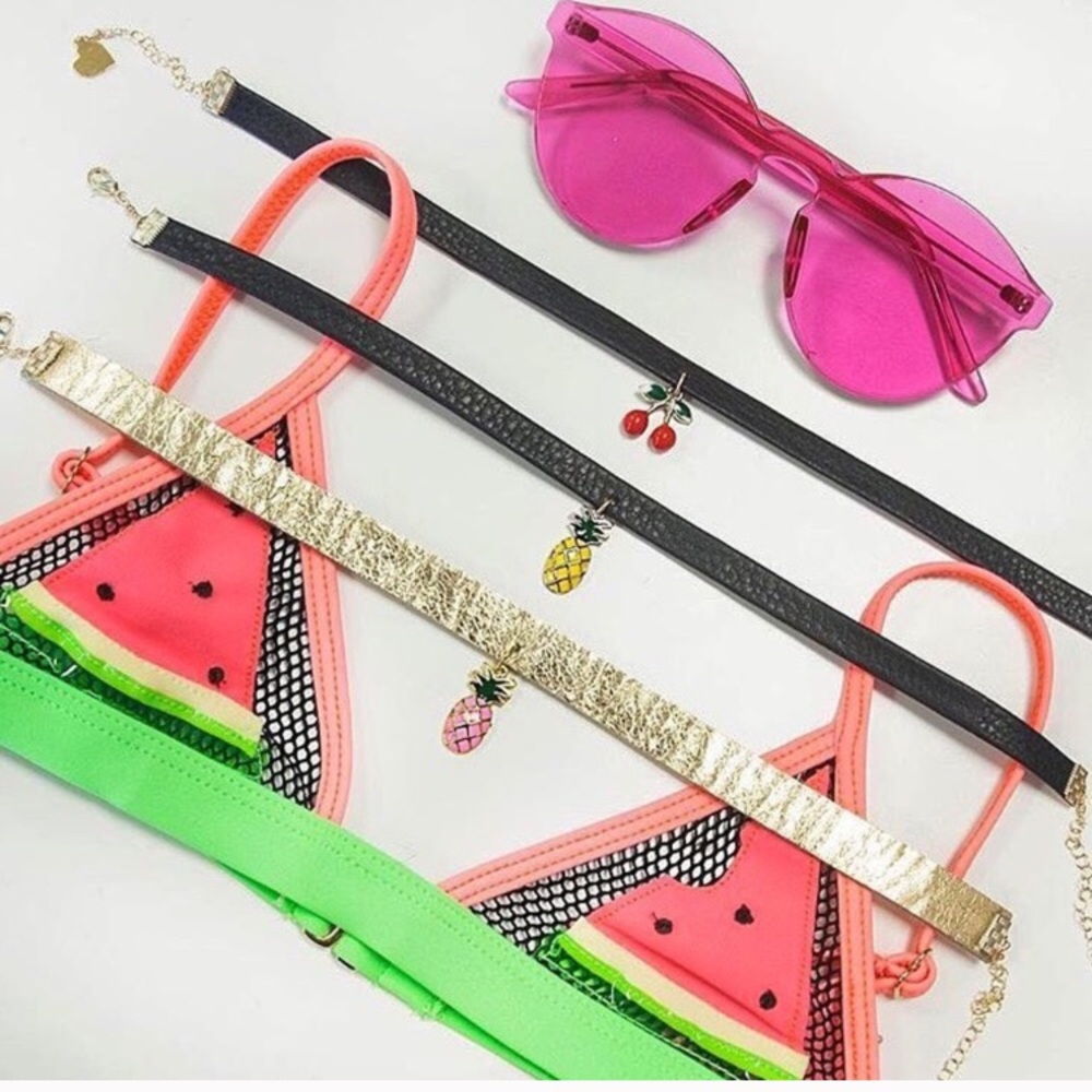 .🍒"Beach'in" Circle Rimless Aviators - Picture 3 of 4