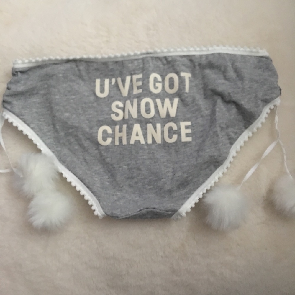 Limited edition VS PINK holiday cheeky panty