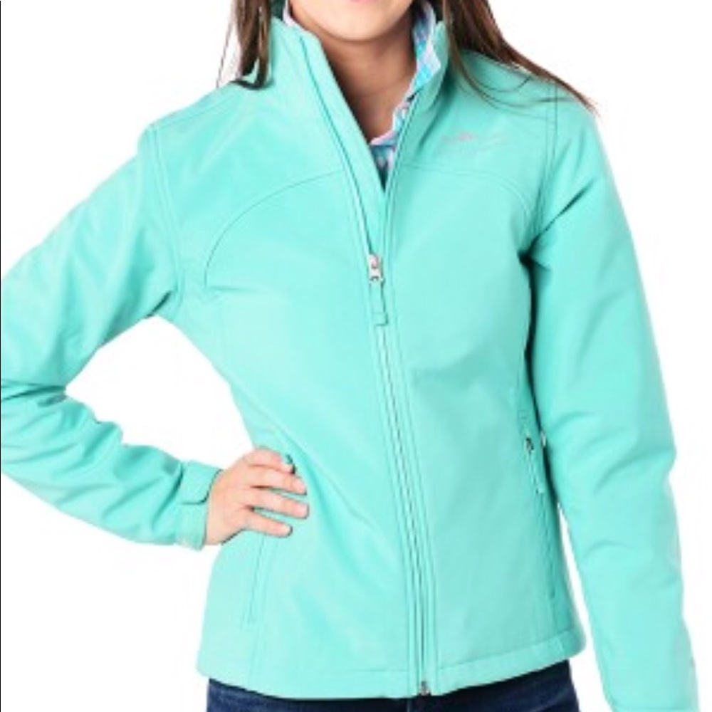 Jacket—-Seafoam. Never worn.