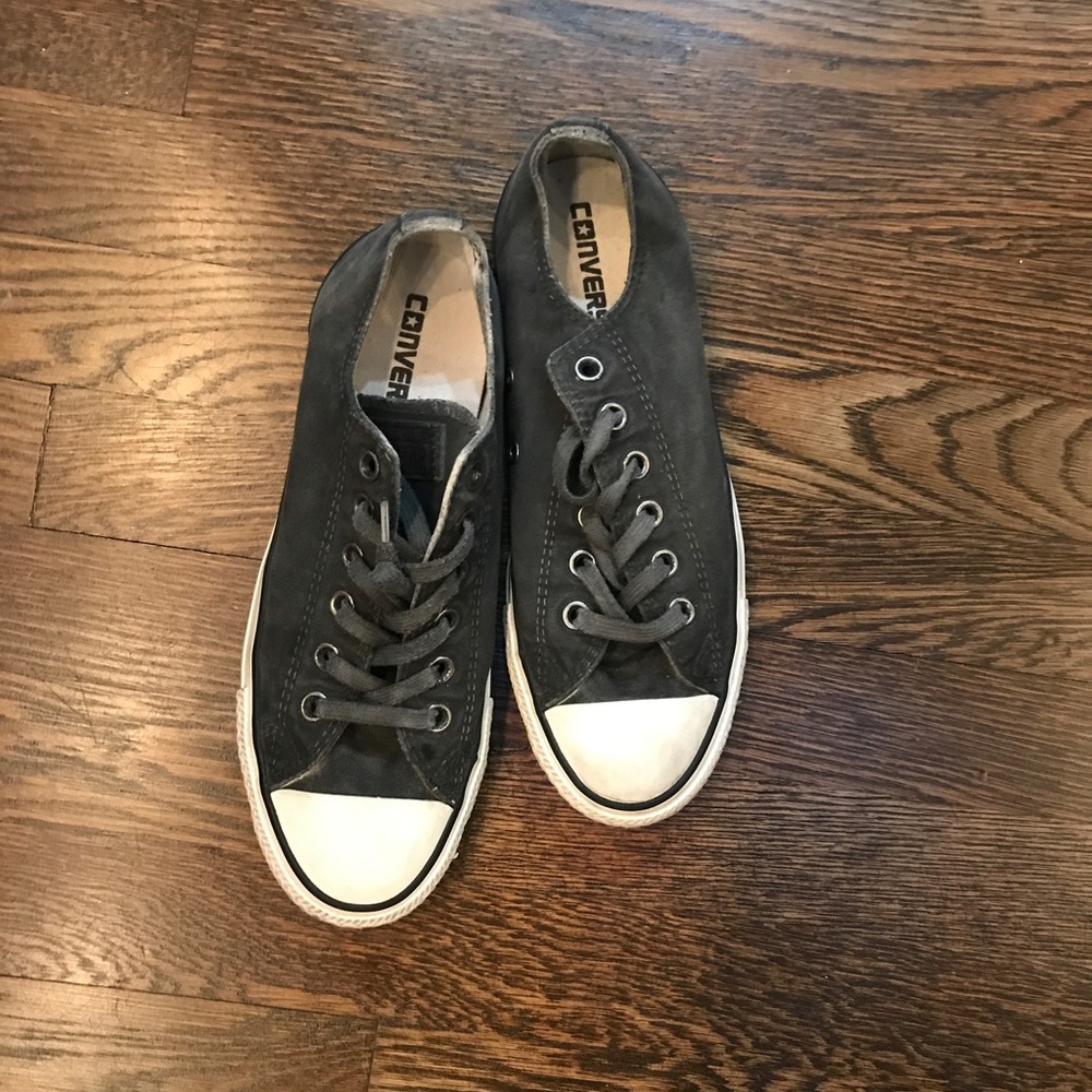Grey Converse All Stars