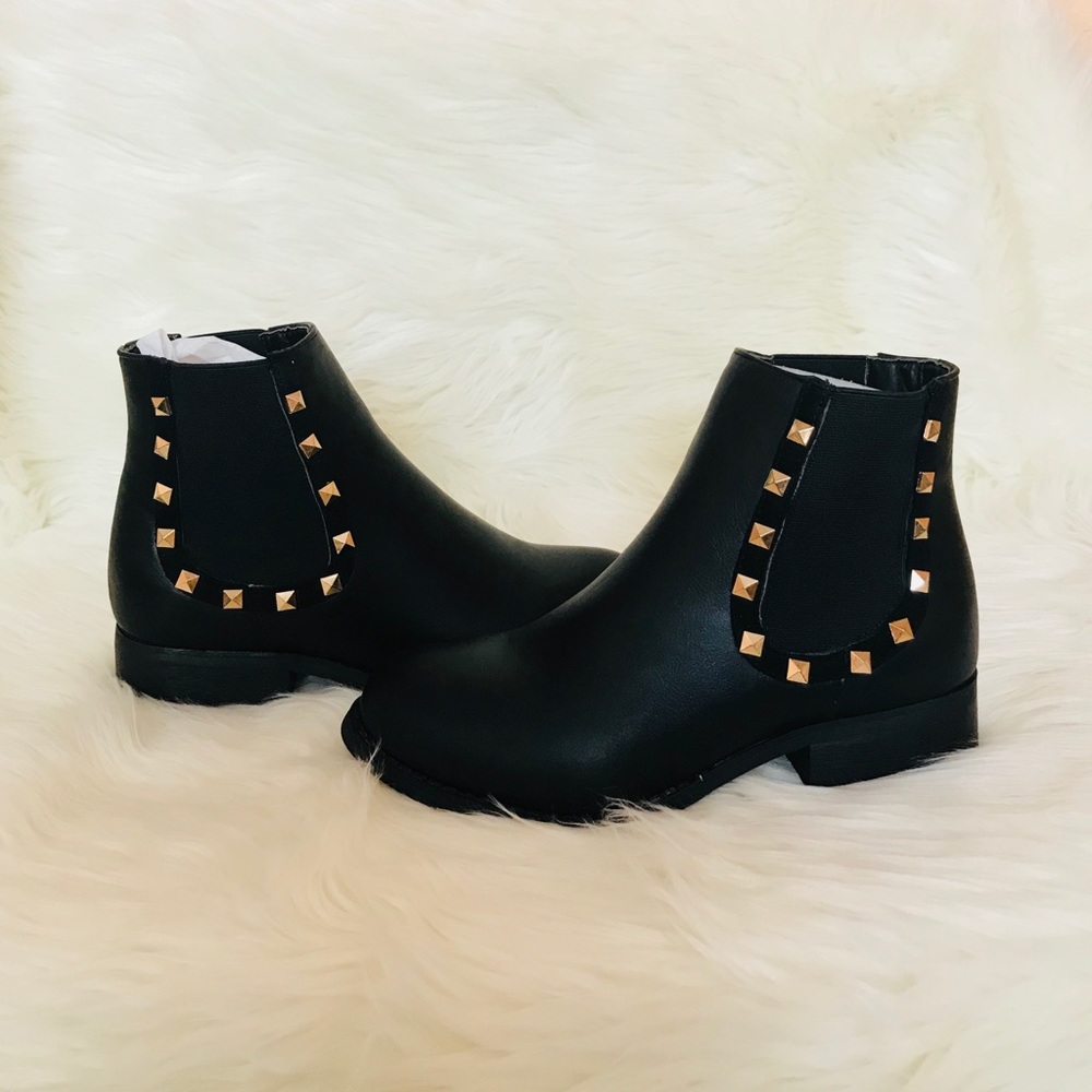 Studded Chelsea Boots