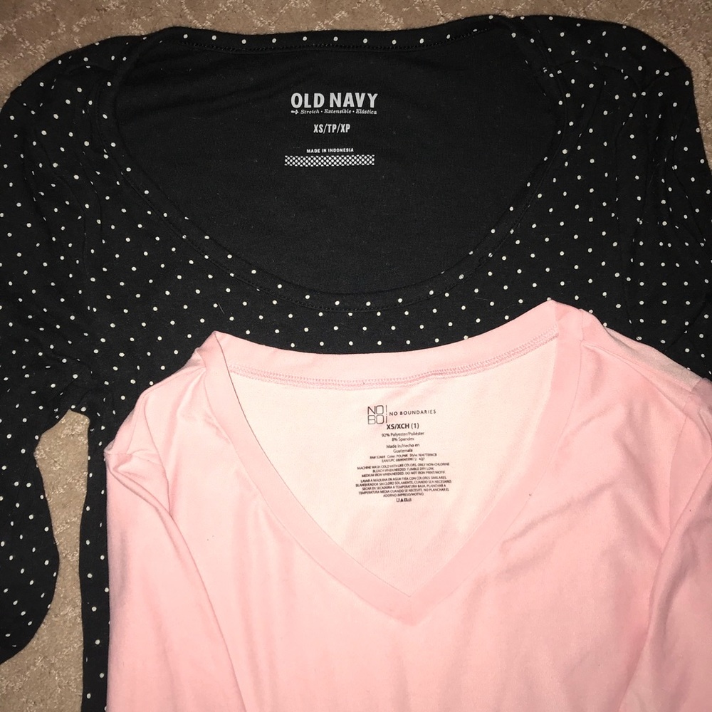 Set Of 2 long sleeve tees