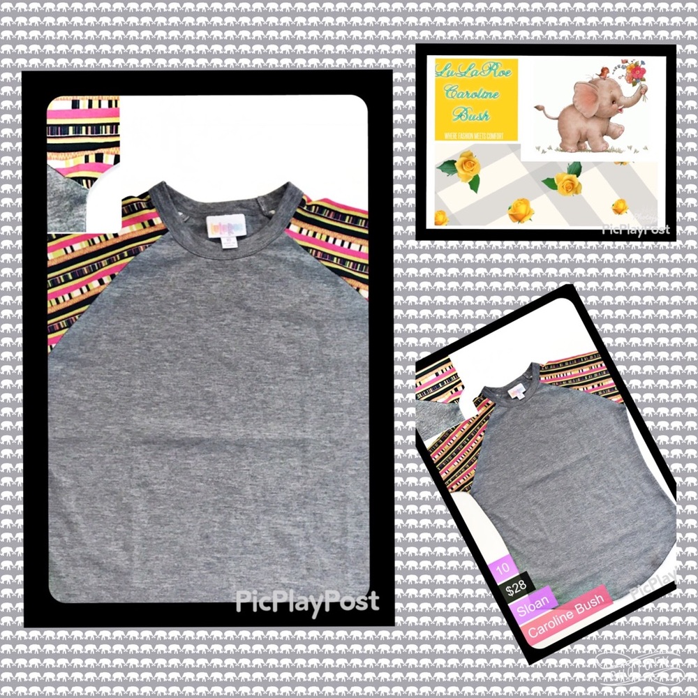 Lularoe kids Sloan Top. Size 10