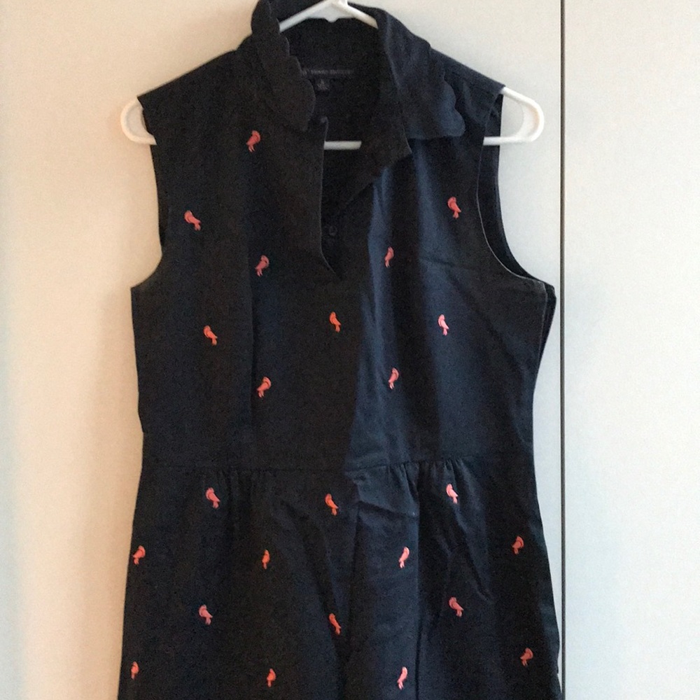 Sleeveless cotton dress, with pockets!