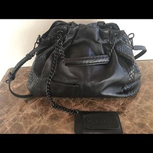 LAMB shoulder / hobo bag