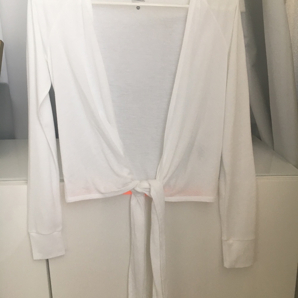 Nike Dry Fit white long sleeve top